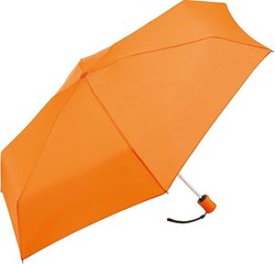 Obrázky: Čtyřdílný automatický mini deštník - oranžový