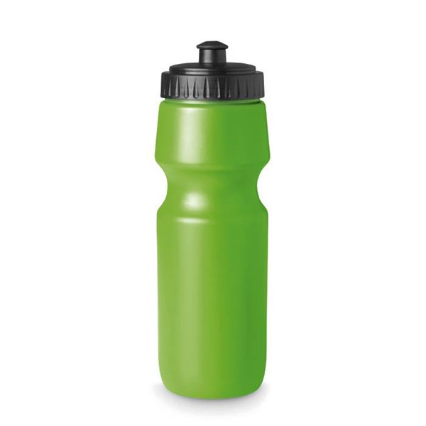 Obrázky: Limetková sportovní láhev z pevného plastu, 700 ml