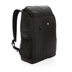 Obrázky: Černý Swiss Peak batoh na 15" notebook s RFID