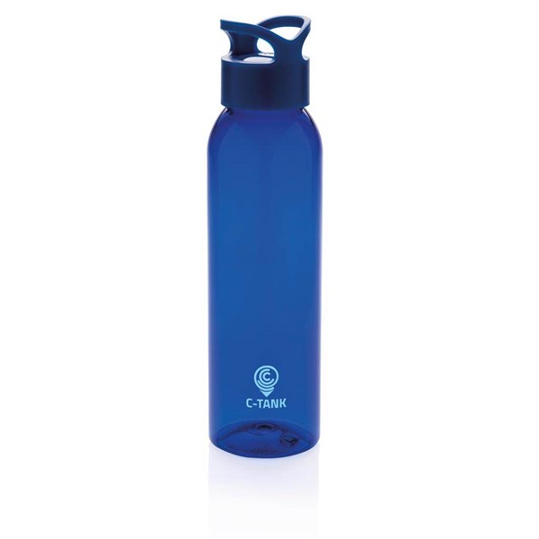 Obrázky: Modrá transparentní láhev na vodu, 650 ml, Obrázek 4