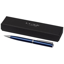 Obrázky: Modré lakované kuličkové pero LUXE, ČN