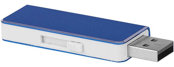 Obrázky: Modro-bílý USB disk 2GB
