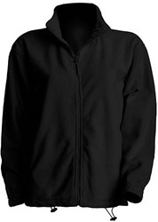 Obrázky: Černá fleecová bunda POLAR 300, M