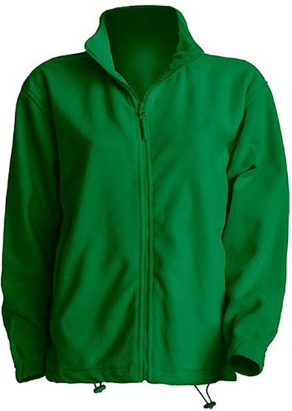 Obrázky: Středně zelená fleecová bunda POLAR 300,pánská XXXL