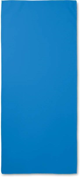Obrázky: Sportovní ručník se síťovaným obalem královsky modrý, Obrázek 2
