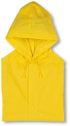 Obrázky: Žlutá pláštěnka z PVC, velikost XL