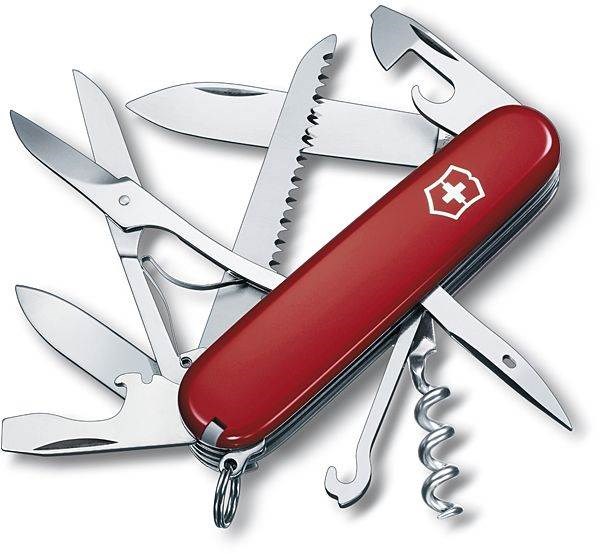 Obrázky: Victorinox HUNTSMAN kapesní nůž čevený, Obrázek 1