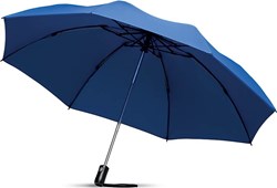 Obrázky: Královsky modrý skládací automatický deštník 23"