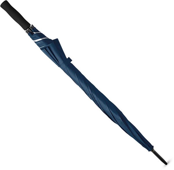 Obrázky: Modro-stříbrný automatický deštník 27