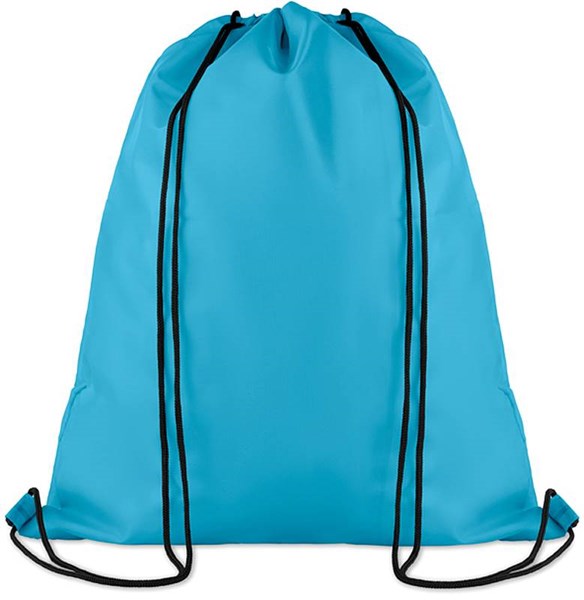 Obrázky: Velký tyrkysový batoh a s přední kapsou na zip, Obrázek 2