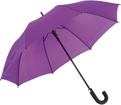 Obrázky: Fialový golfový automatický deštník s EVA rukojetí