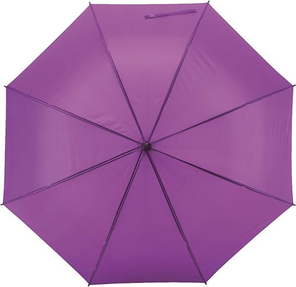 Obrázky: Fialový golfový automatický deštník s EVA rukojetí, Obrázek 2