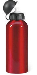 Obrázky: Červená kovová chladicí láhev na nápoje 600 ml