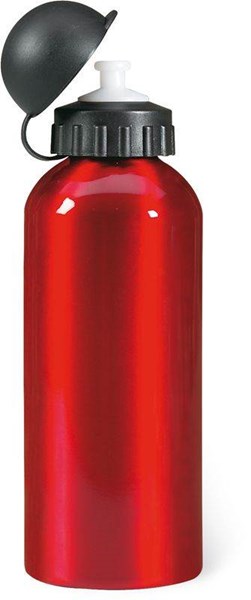 Obrázky: Červená kovová chladicí láhev na nápoje 600 ml, Obrázek 4