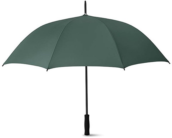 Obrázky: Automatický deštník z hedvábného PE, zelený, Obrázek 2