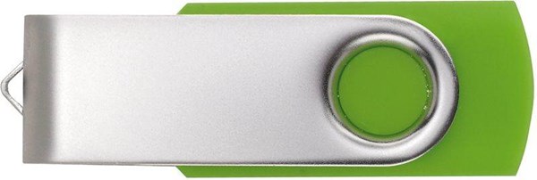 Obrázky: Twister Techmate zeleno-stříbrný USB disk 4GB, Obrázek 6