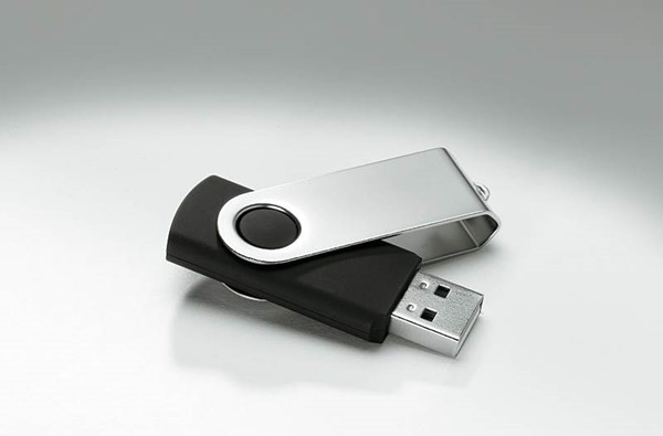 Obrázky: Twister Techmate černo-stříbrný USB disk 4GB, Obrázek 5
