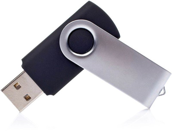 Obrázky: Twister Techmate černo-stříbrný USB disk 4GB, Obrázek 7