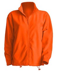 Obrázky: Oranžová fleecová bunda POLAR 300, XL
