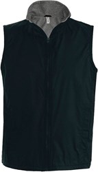 Obrázky: Černá vesta s fleecovou podšívkou XL