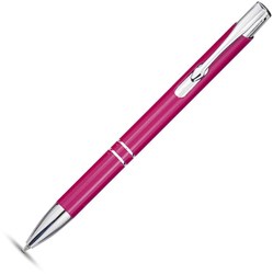 Obrázky: Hliníkové kuličkové pero růžové, MN