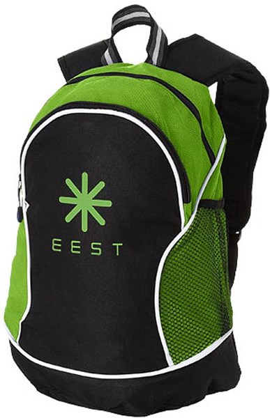 Obrázky: Zelený batoh s černou přední kapsou, Obrázek 3