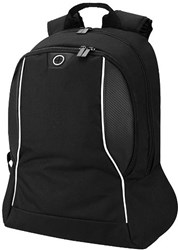 Obrázky: Černý batoh s bílými doplňky na 15,6" notebook