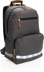 Obrázky: Šedý batoh s LED světlem na 13" notebook, 10 L
