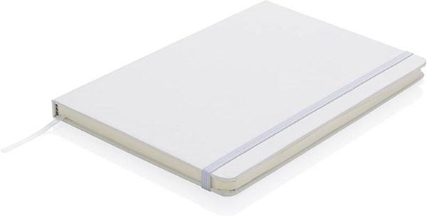 Obrázky: Bílý poznámkový blok A5 s pevnými deskami, Obrázek 2