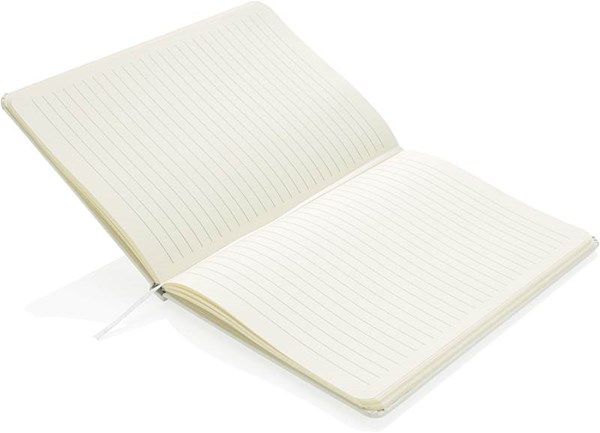 Obrázky: Bílý poznámkový blok A5 s pevnými deskami, Obrázek 3