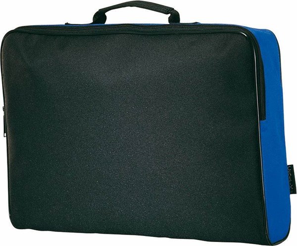 Obrázky: Polyesterový kufřík,černo-modrý, Obrázek 2