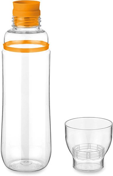 Obrázky: Plastová láhev z tritanu 700 ml s oranžovým víčkem, Obrázek 2