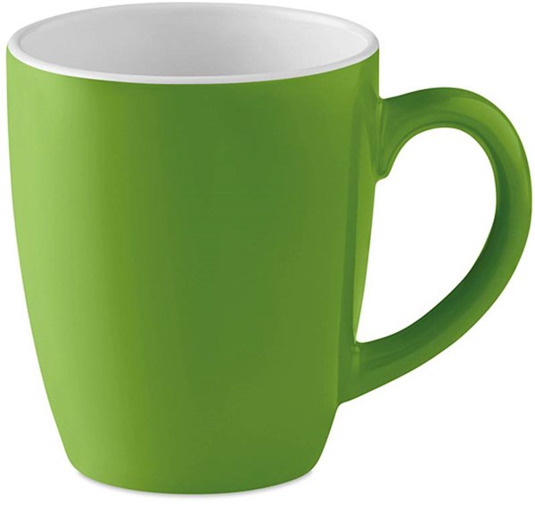 Obrázky: Zelený keramický hrnek o objemu 290 ml