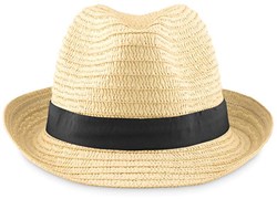 Obrázky: Slaměný klobouk s černou stuhou