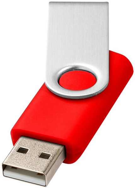 Obrázky: Twister basic jasně červeno-stříbrný USB disk 8GB