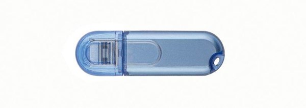 Obrázky: Infotech mini USB flash disk modrý 32GB, Obrázek 3