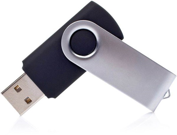Obrázky: Twister Techmate černo-stříbrný USB disk 32GB, Obrázek 6