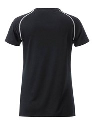 Obrázky: Dámské funkční tričko SPORT 130, černá/bílá S