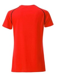 Obrázky: Dámské funkční tričko SPORT 130, oranžová/černá XL