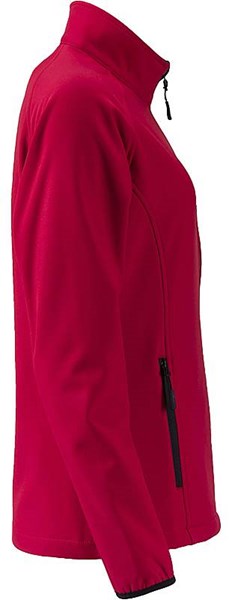 Obrázky: SOFTSHELL dámská červená bunda PERFECTA 280 XL, Obrázek 5