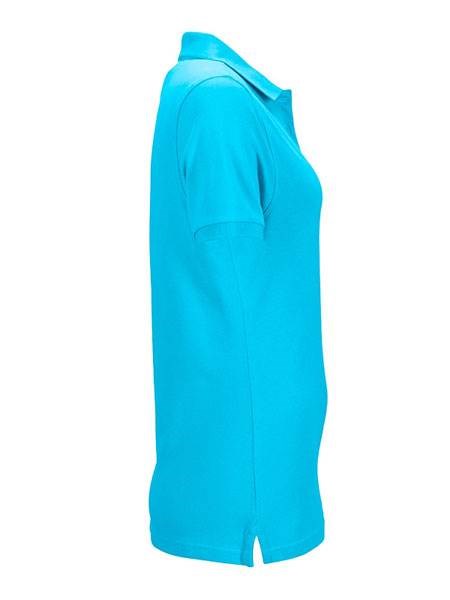 Obrázky: Dámská tyrkysová polokošile ELASTIC 210, XL, Obrázek 4