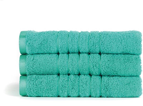 Obrázky: Tyrkysový luxusní froté ručník SUPER 600g/m2, Obrázek 2