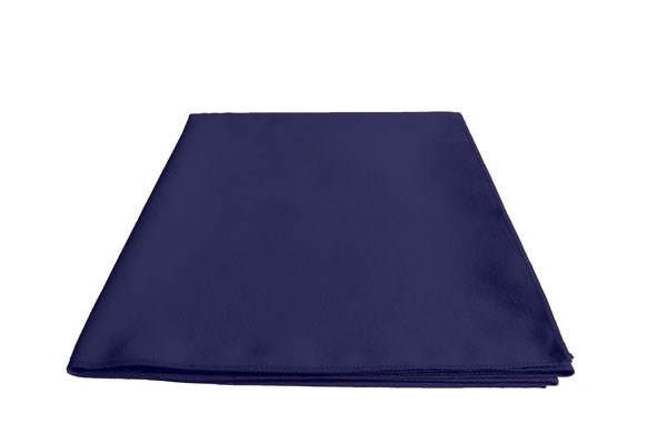 Obrázky: Tmavě modrý mikrovláknový ručník MICRO 50 x 100 cm