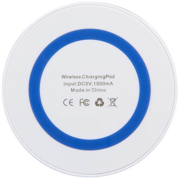 Obrázky: Bílo-modrá bezdrátová nabíjecí podložka, Obrázek 2