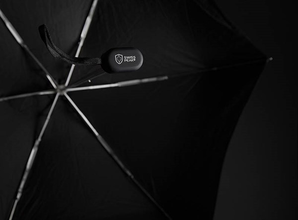 Obrázky: Mini černý lehký deštník Swiss Peak, Obrázek 12