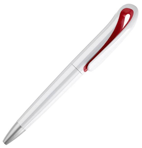Obrázky: Kuličkové pero s červeným podložením klipu, Obrázek 1