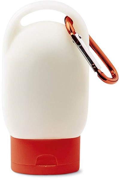 Obrázky: Opalovací mléko v nádobce s červenou karabinou, Obrázek 2
