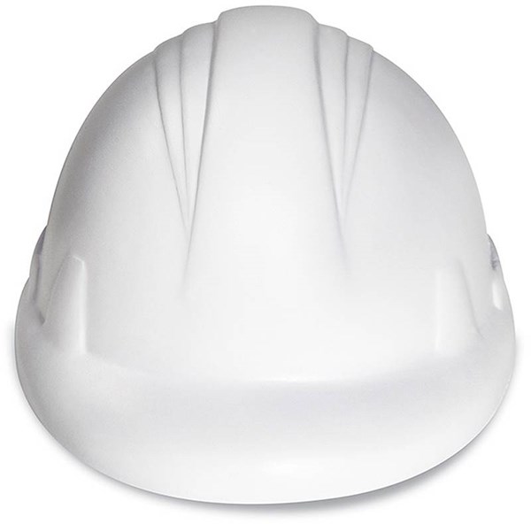 Obrázky: Anti-stress ve tvaru helmy, bílý