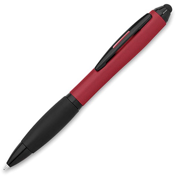 Obrázky: Červeno-černé plastové pero se stylusem, Obrázek 2