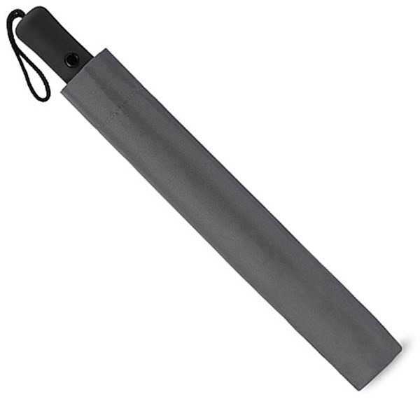 Obrázky: Šedý automatický deštník s ocelovou konstrukcí, Obrázek 2